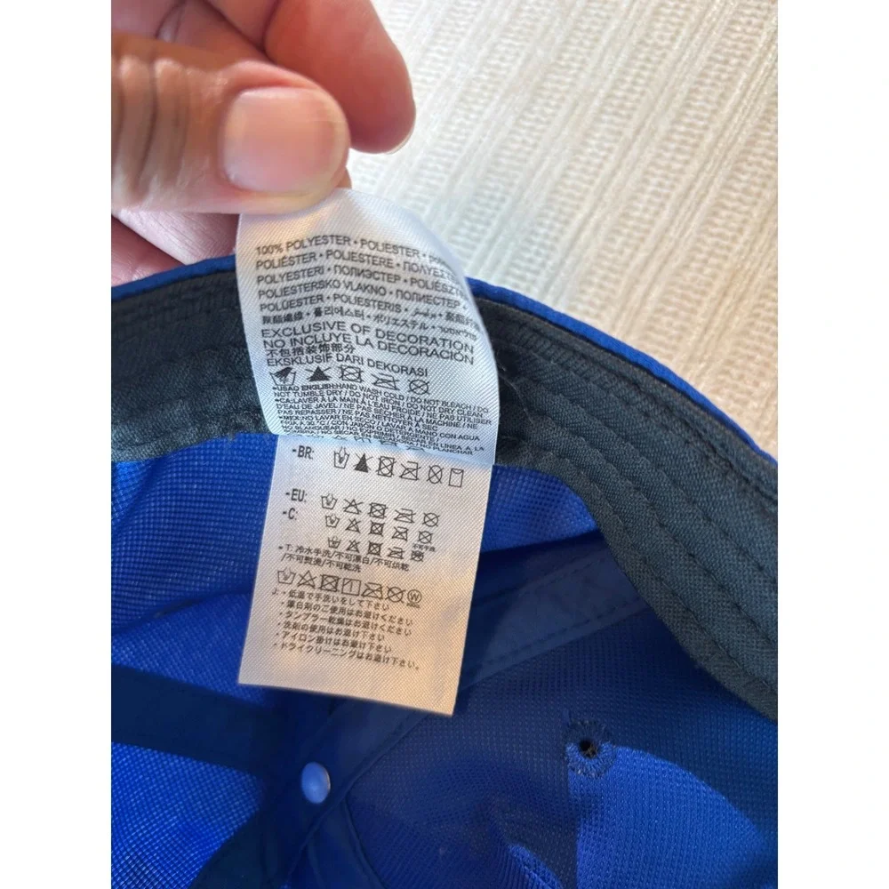 Nike Dri-FIT Kids Adjustable Royal Blue Ripstop Baseball Hat Cap 2748-U89